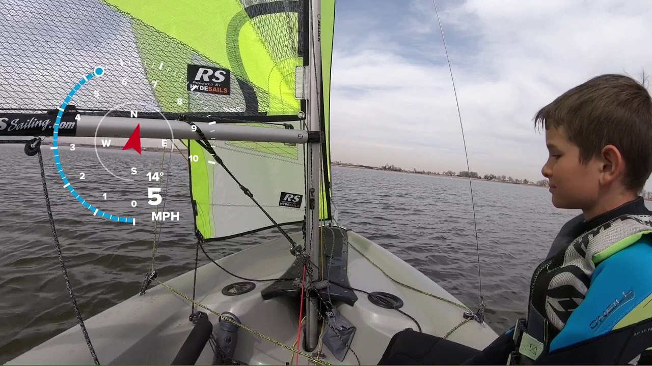 RSFeva First Sail at Union Reservoir
