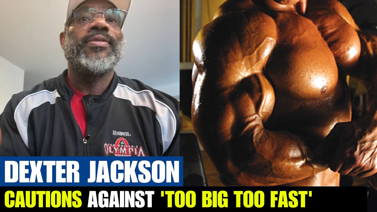 DEXTER JACKSON'S ADVICE FOR YOUNG BODYBUILDERS!