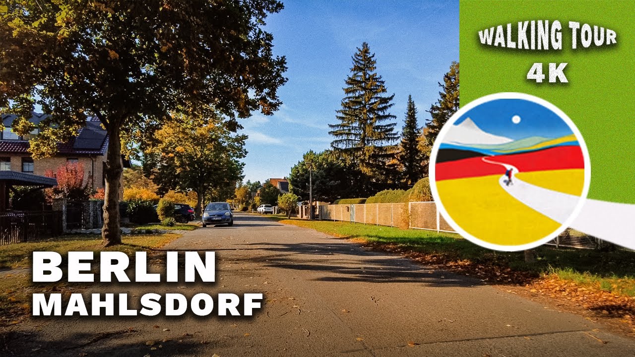 Осенние вибрации в Берлине 🍂 Расслабляющая пешеходная экскурсия в Мальсдорфе