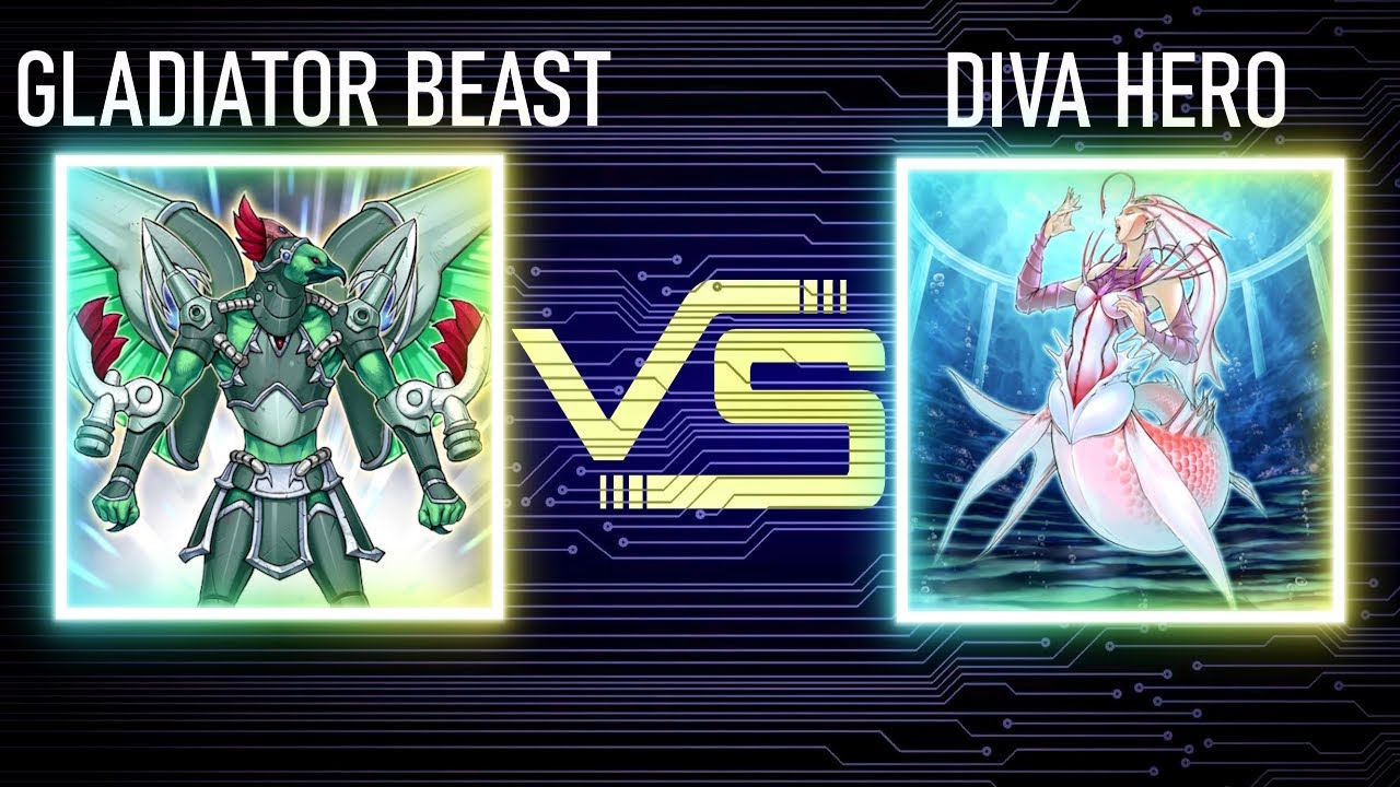 Gladiator beast vs Diva hero | Edison Format | Dueling Book