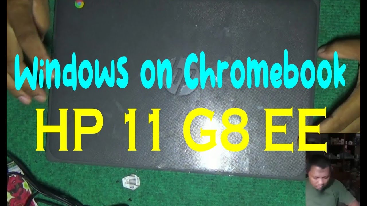 Installing Windows 11 on Chromebook HP 11 G8 EE
