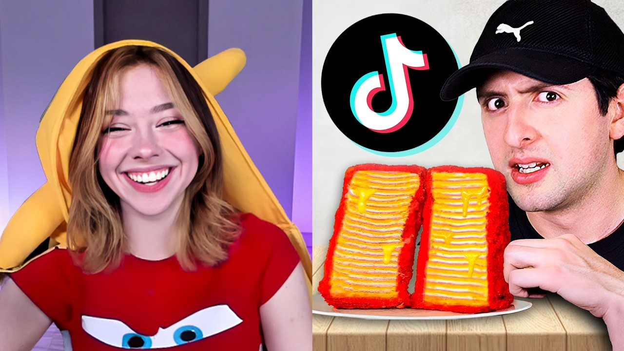 JEXS prueba LA COMIDA MÁS VIRALES de TIKTOK
