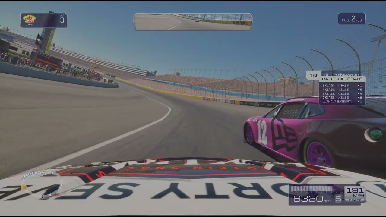 Huge field at vegas, great battle with #64