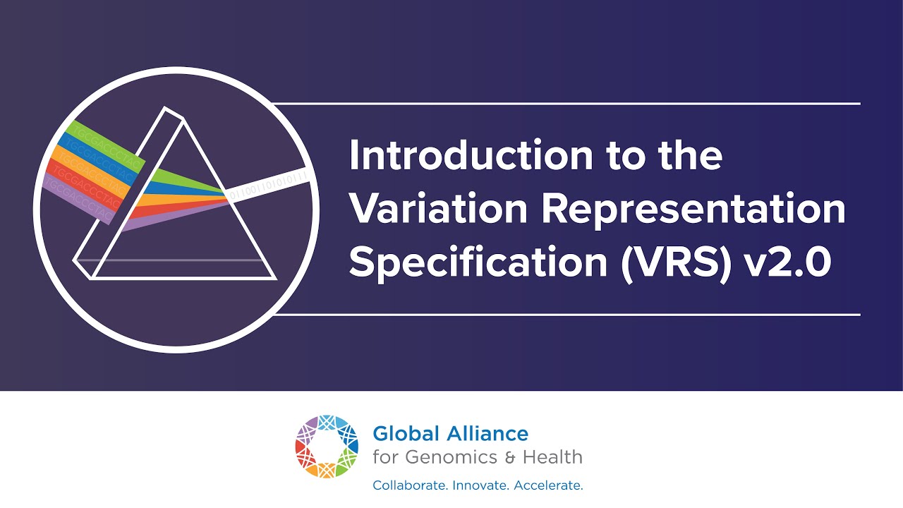 Introduction to the Variation Representation Specification (VRS v2 0)