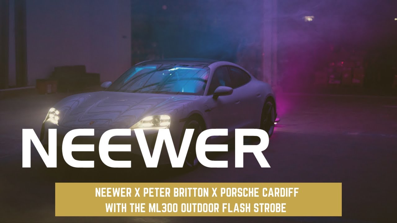 Neewer x Peter Britton x Porsche Cardiff - ML300 Outdoor Flash Strobe