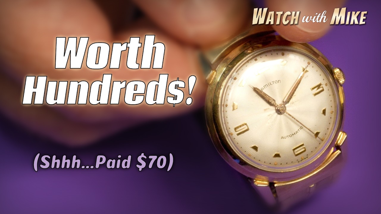 Мне повезло с этими винтажными автоматическими часами! (Советы по покупке наручных часов по выгод...