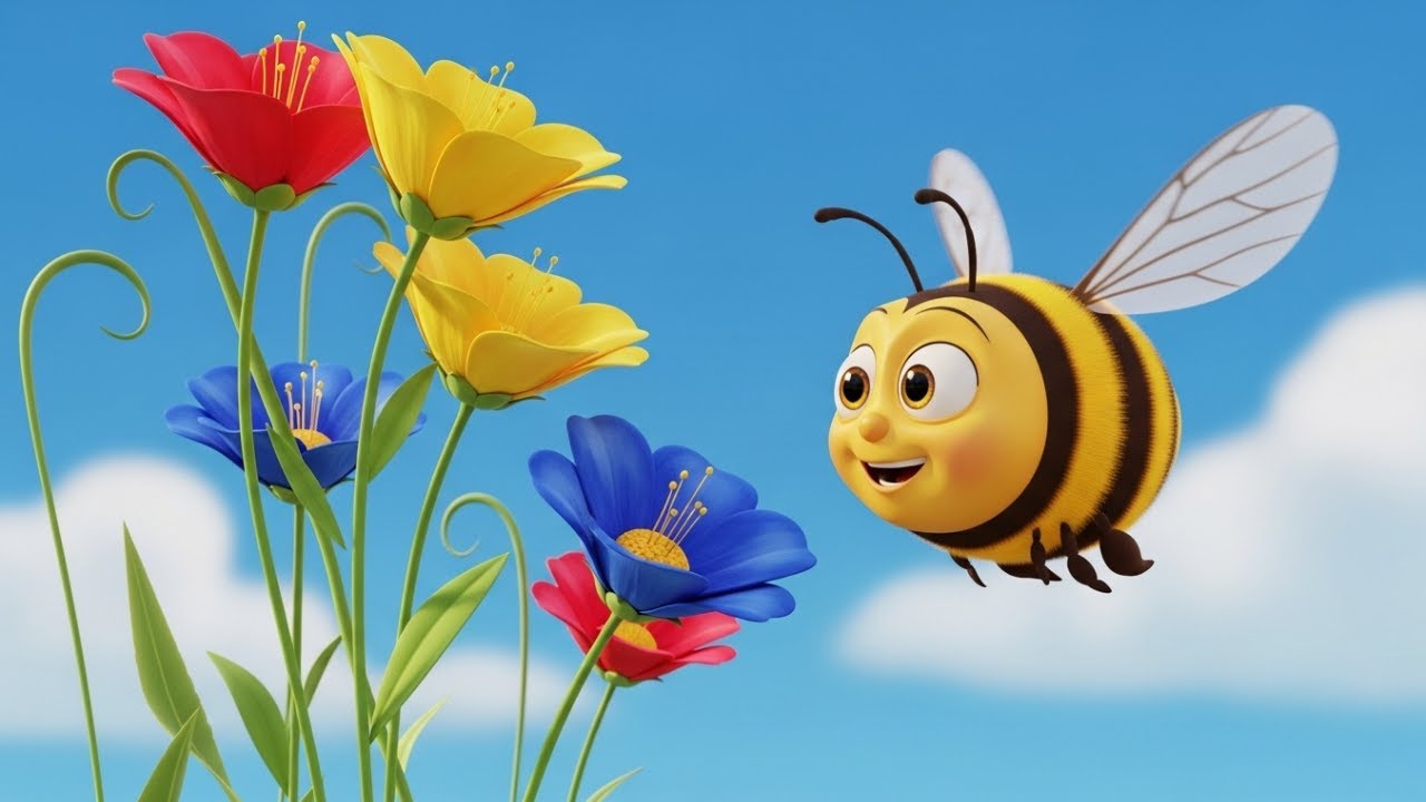 A Abelhinha - Bibi Flopy - Músicas Infantis 🐝🌼🎵