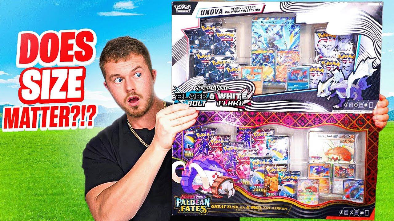 Costco Black Bolt & White Flare VS Walmart Paldean Fates