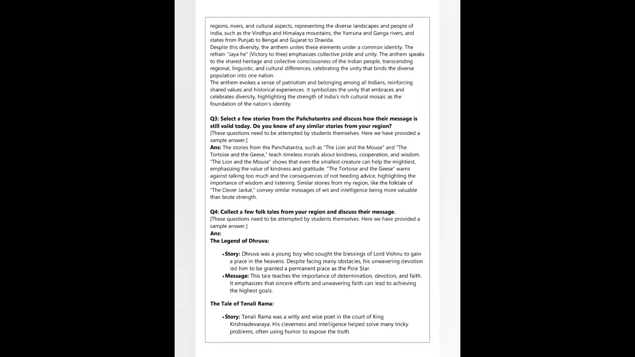 Class 6: Ch-8 Unity in Diversity or Many in the One | Social science| NCERT Textbook Solutions