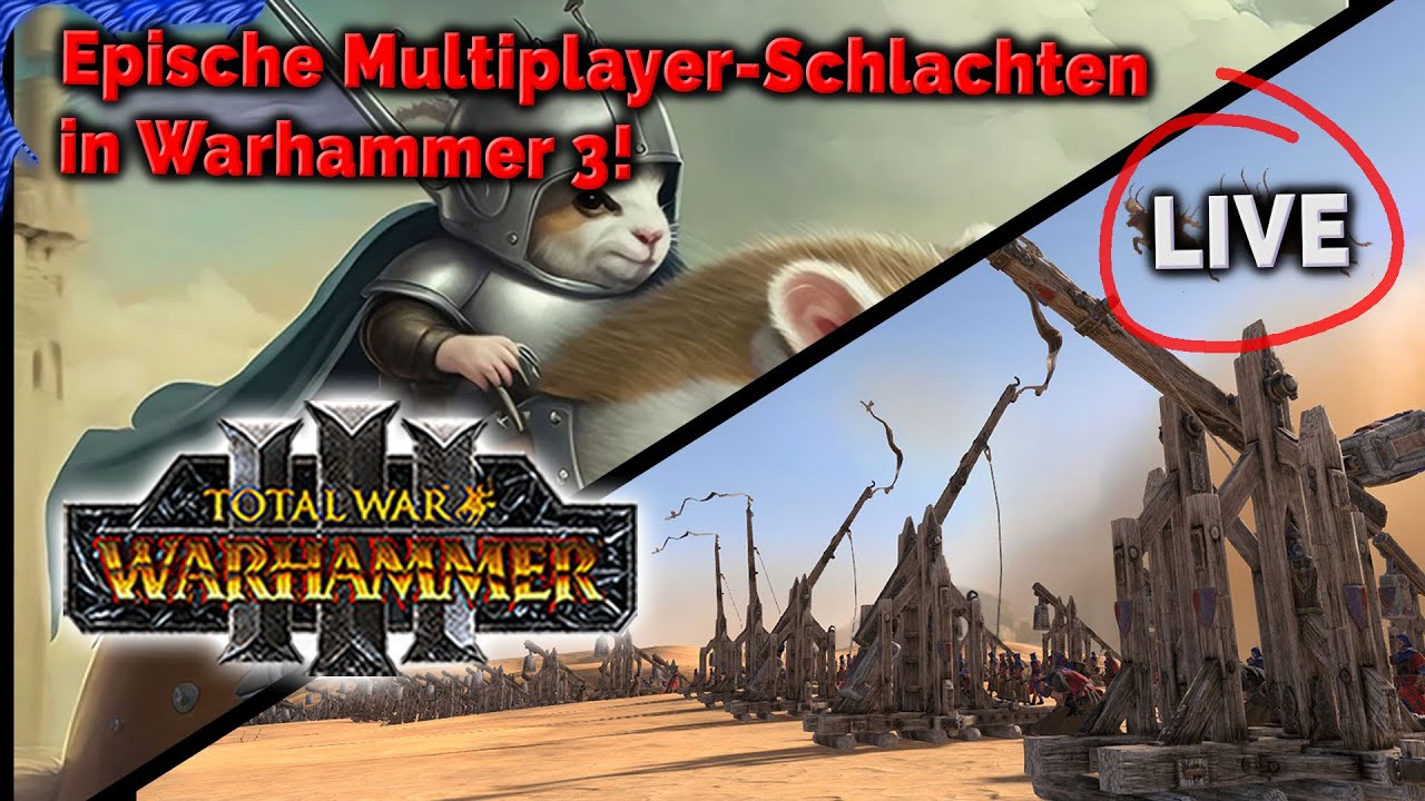 Epische Multiplayer Schlachten! Total War: Warhammer 3 Multiplayer