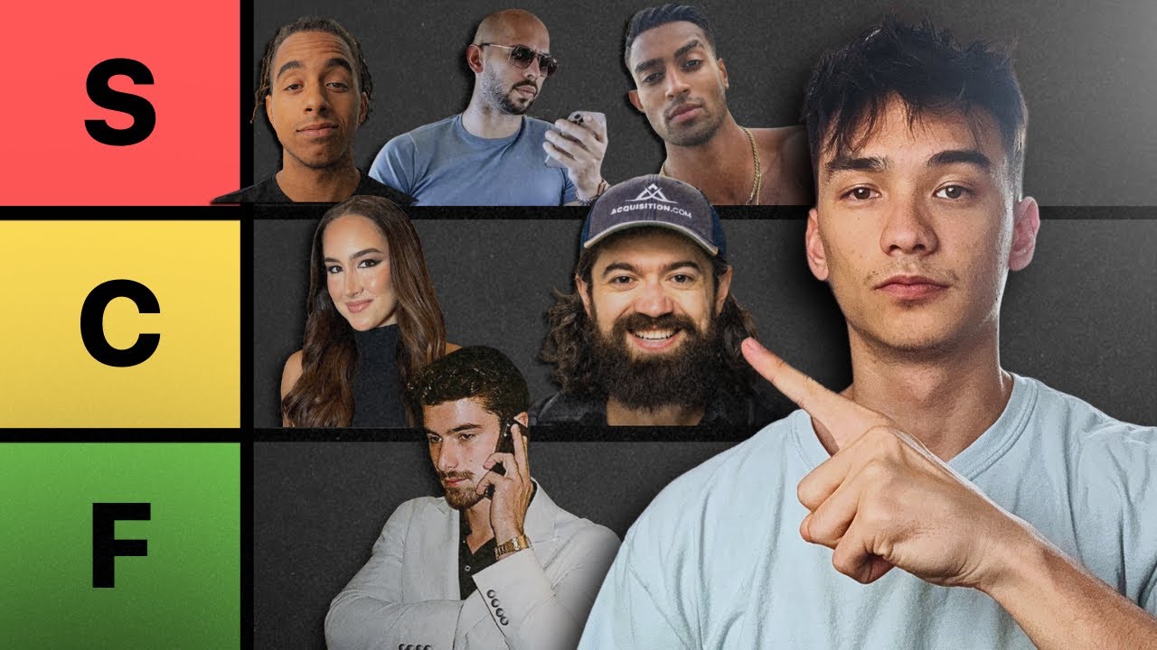 Ranking Every Online Business Guru (Honest Tier List 2024)