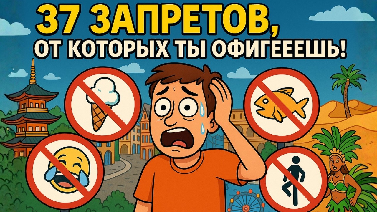 37 Самых Нелепых Запретов Вокруг Света