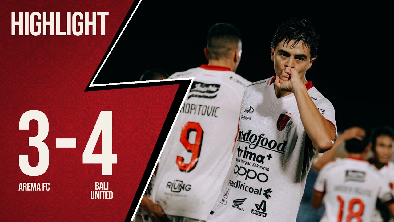 [HIGHLIGHT] Arema FC VS Bali United FC | Goal Skill Save
