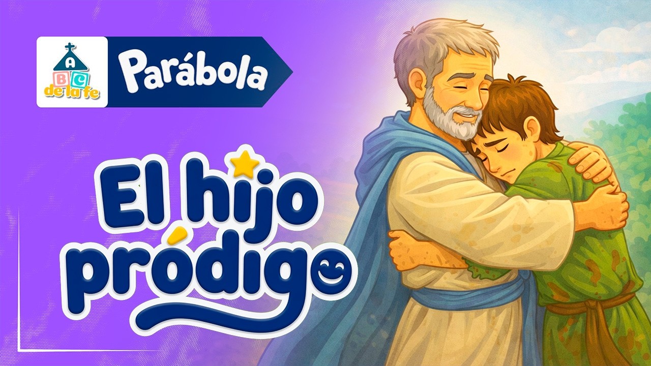 La Parábola del Hijo Pródigo para Niños | El Amor y Perdón de Dios ❤️ (Lucas 15)