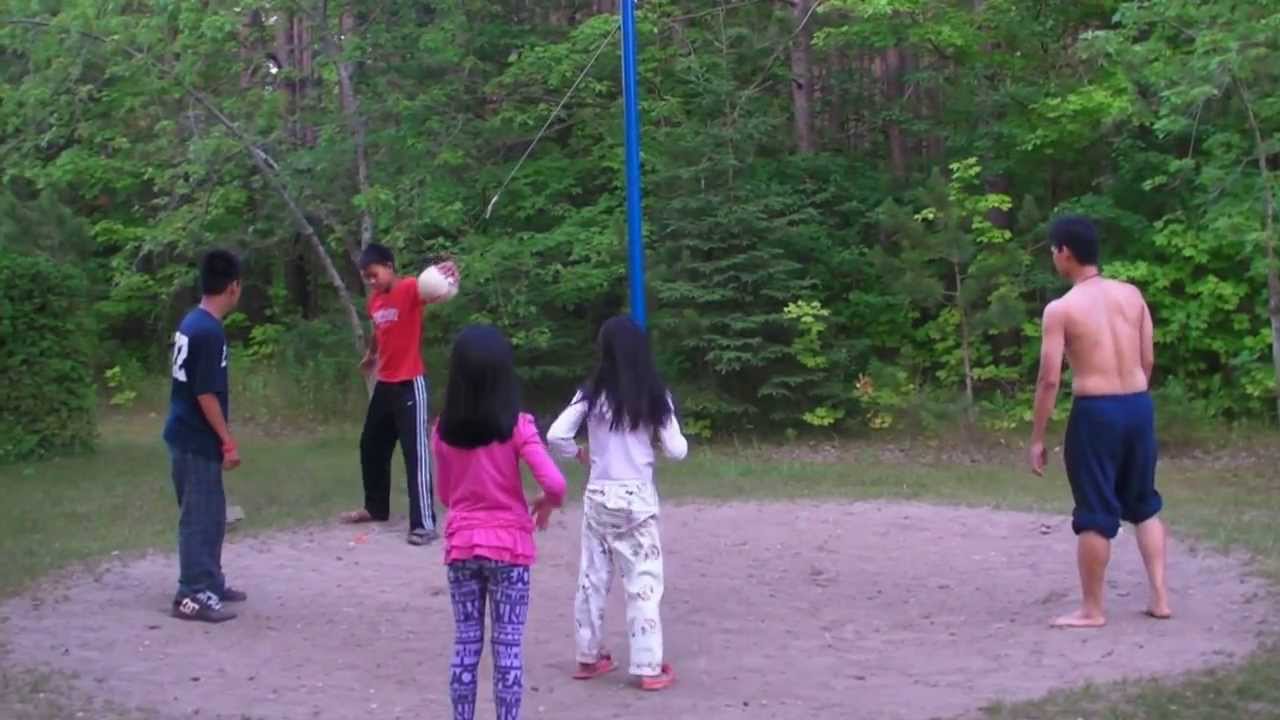 Tetherball Game @ Sauble Falls Provincial Park 2013