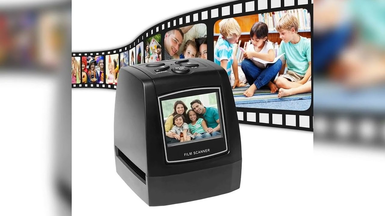 A must-have product! Protable Negative Film Scanner 35/135mm Slide Film Converter Photo Digital Im