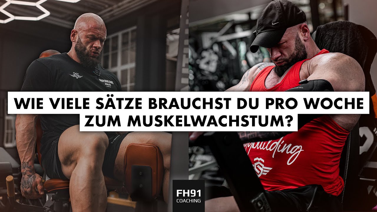 So findest DU dein perfektes Volumen zum Muskelwachstum! Meine Tipps für dein Training 🦾