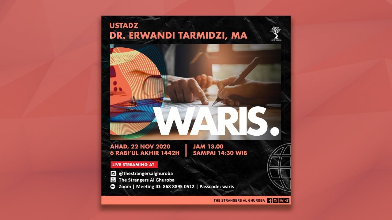 Waris - Ustadz Dr Erwandi Tarmidzi MA
