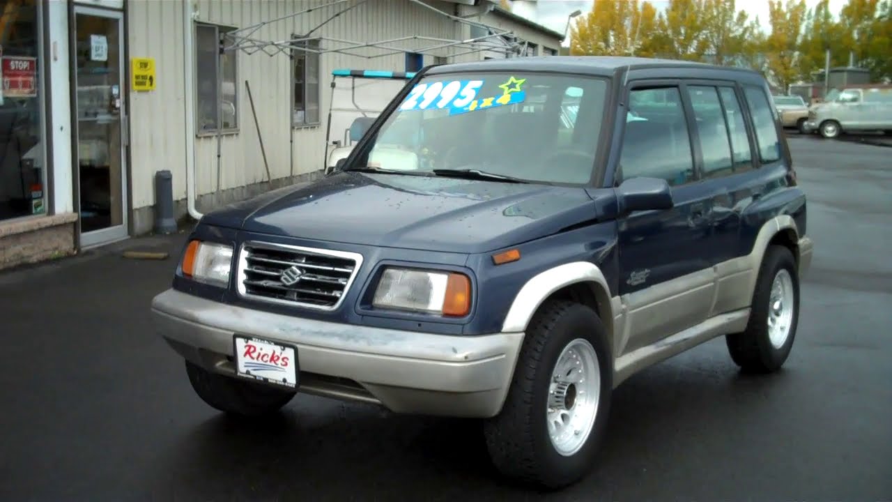 1996 SUZUKI SIDEKICK 4X4 SOLD!!