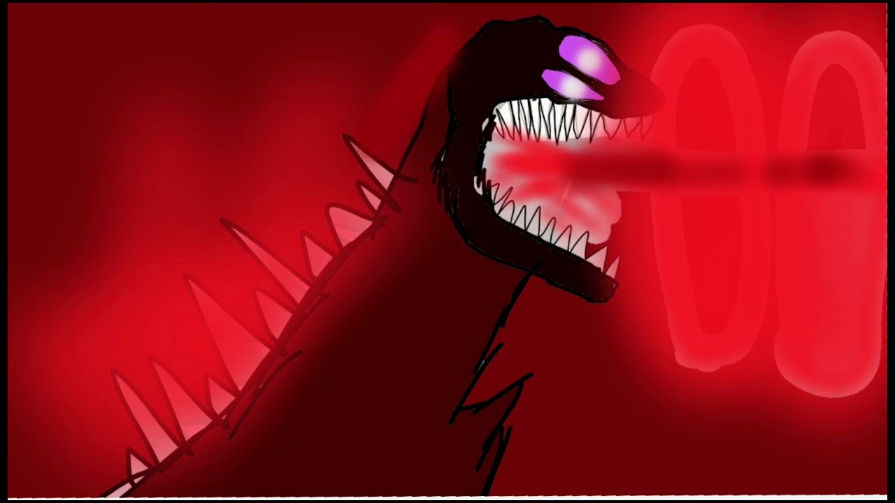 Godzilla oc (the bloodred Godzilla) (read desc)