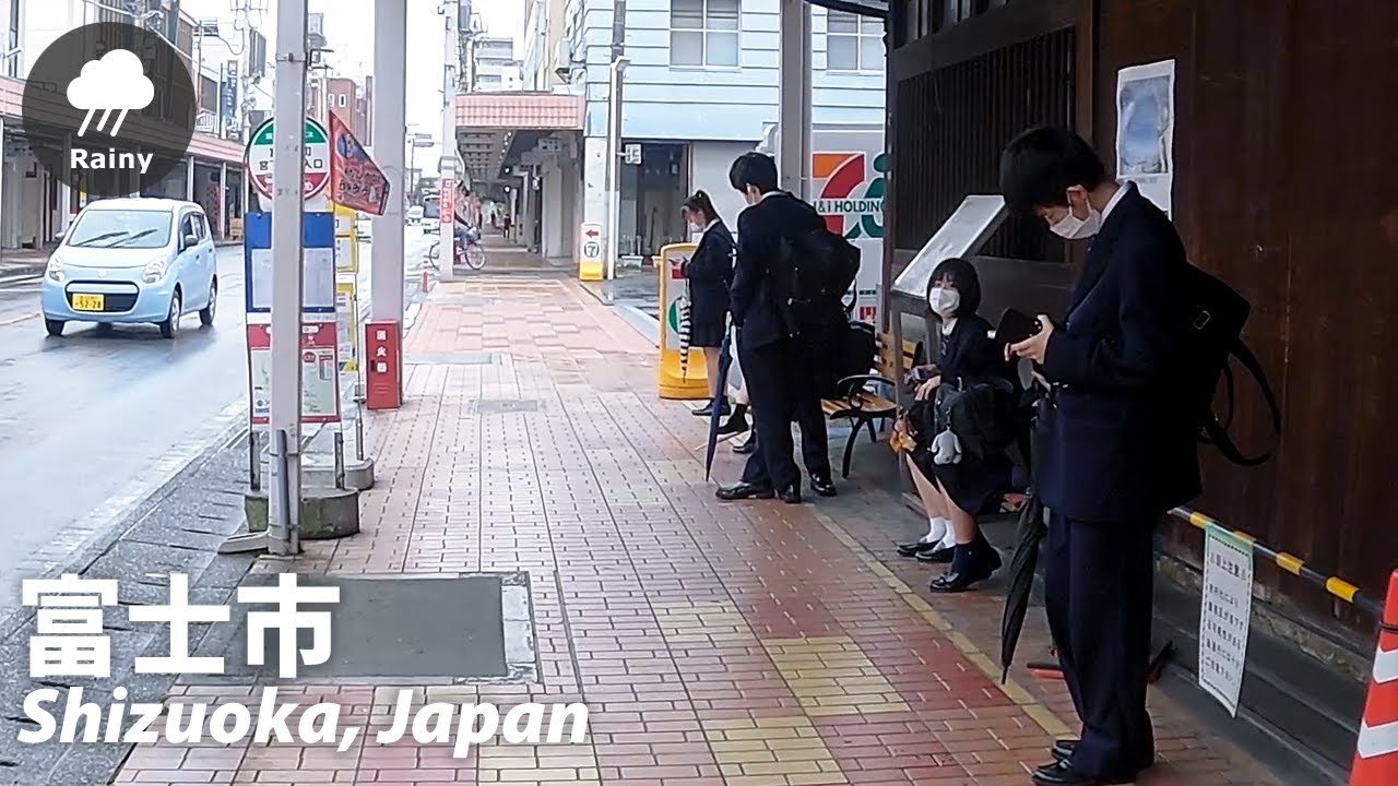 ⁴ᴷ Shizuoka: Fuji (富士市) - Japan Walking Tour (March 8, 2021)