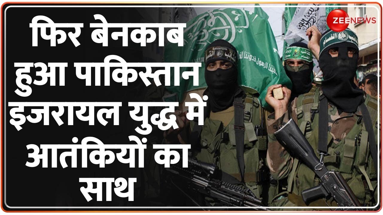 Pakistan on Israel Hamas War: इजरायल के खिलाफ पाकिस्तान का प्रदर्शन,  फिर दिया आतंकियों का साथ!