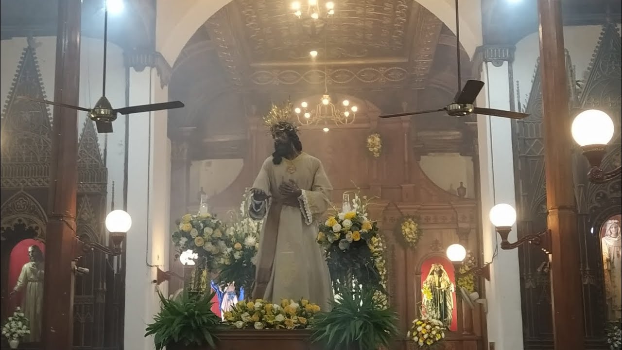 Subida De la C.I Del Dulce Nombre de Jesús El calvario chinandega 