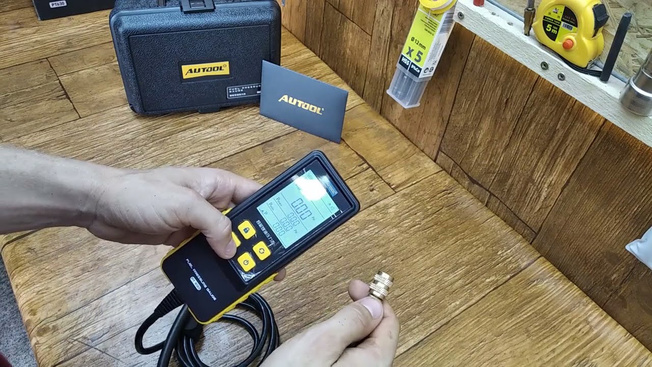 Autool PT630 Fuel Pressure Sensor First Test
