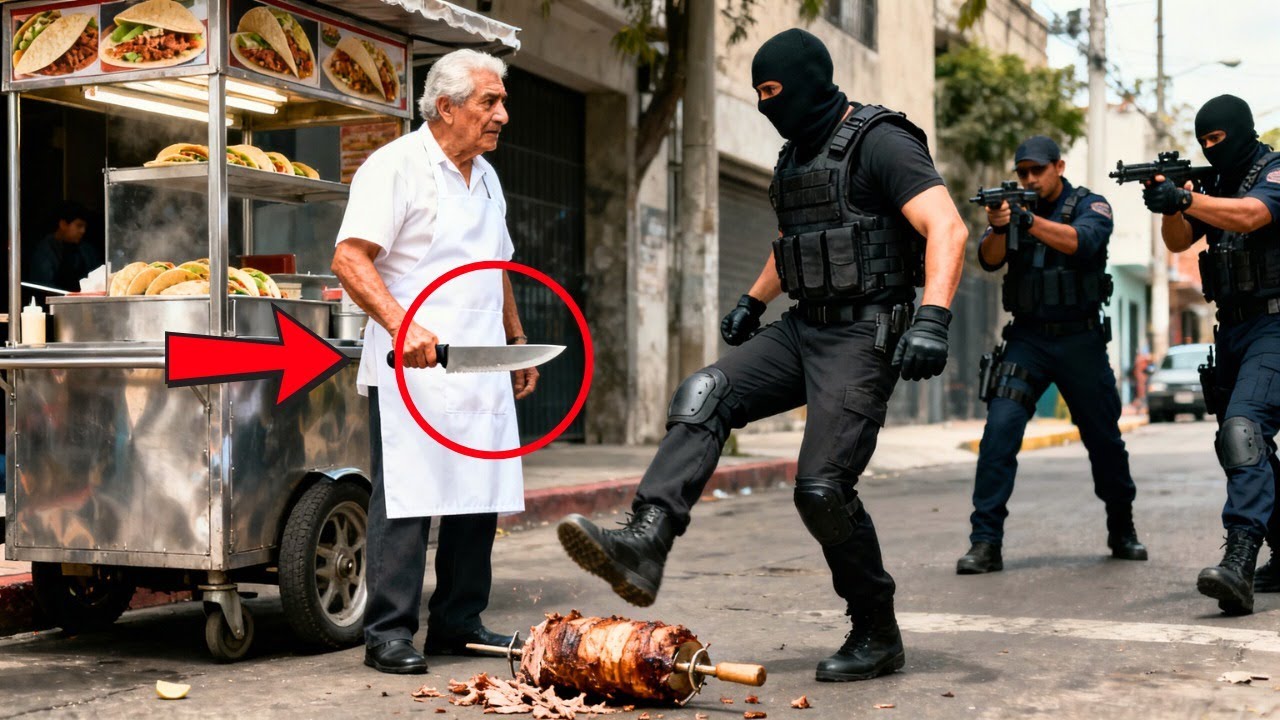 El CJNG Quiso Cobrar Piso a un Taquero&hellip; No sab&iacute;an que fue Militar de Joven