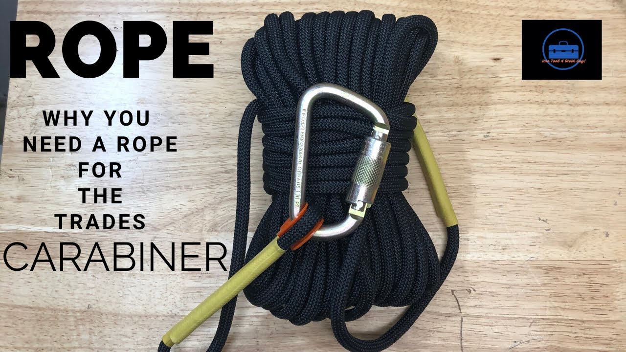 Building A Tool Bag / Safety Equipment (Rope & Carabiner)