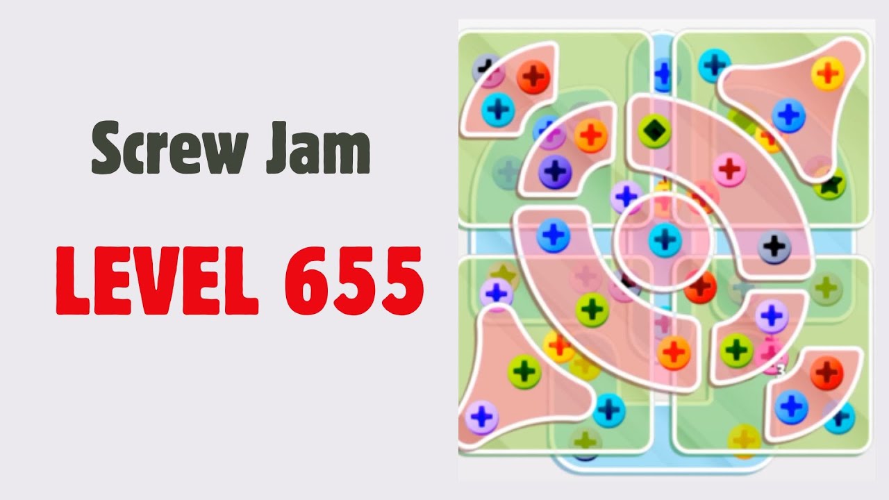 Screw Jam level 655 | GAME Walkthrough