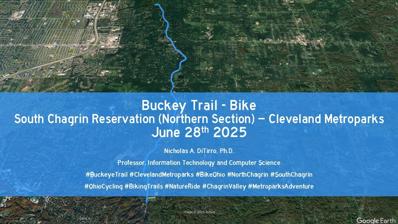 Biking the Buckeye Trail | From North to South Chagrin Reservation - 062825A
