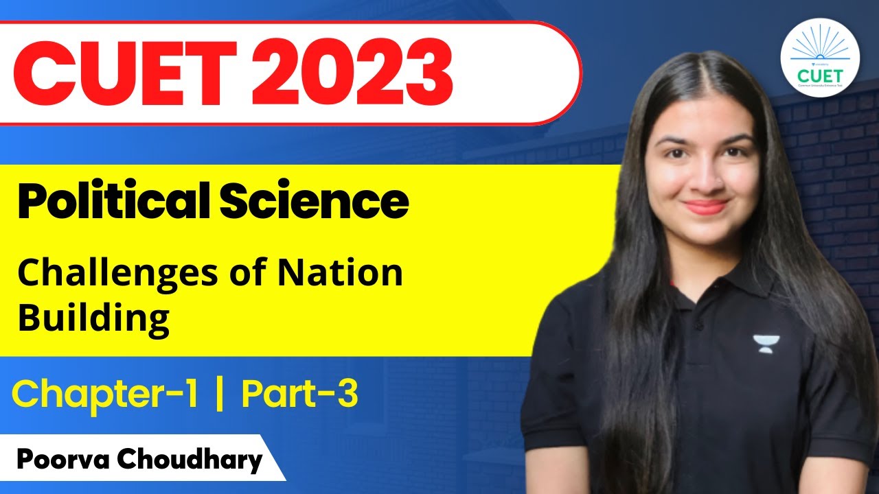 Political Science | Chapter-1 | Challenges of Nation Building | Poorva Choudhary