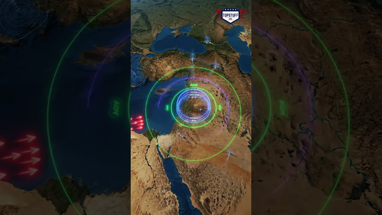 The 5 Countries With the Most Advanced Missile Defense Networks #missiledefensesystem #irondome