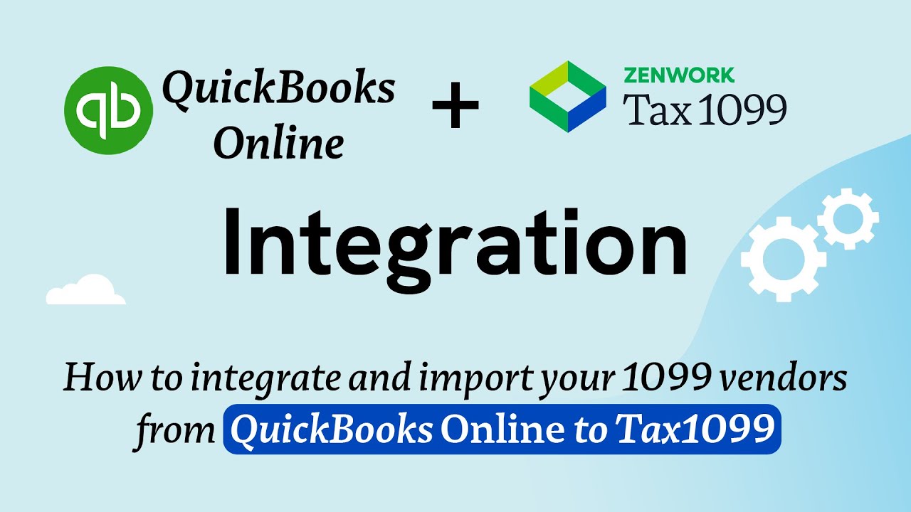 QuickBooks Online Integration With Tax1099 - Import QBO Data Into Tax1099.com