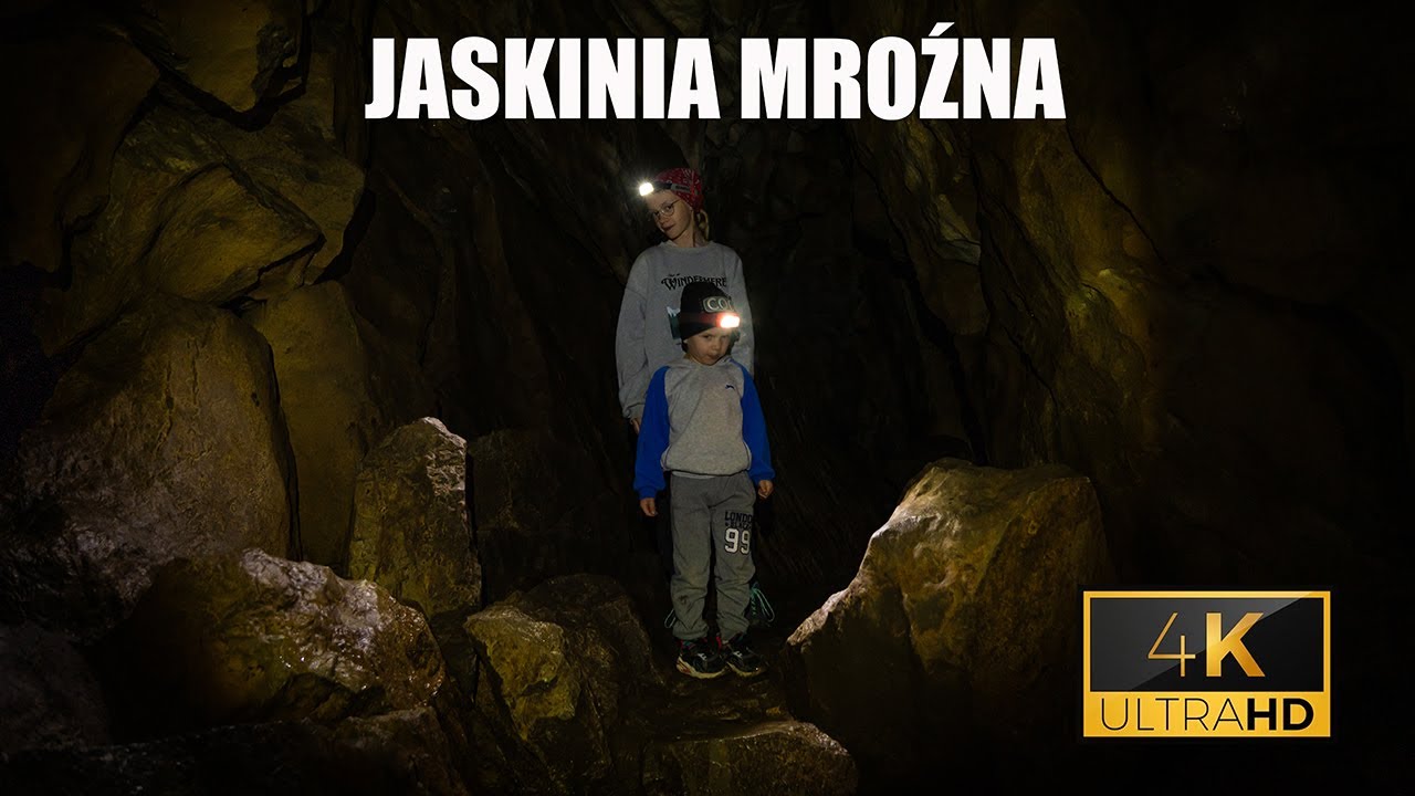 Tatry 4K - Jaskinia Mroźna i Dolina Lejowa z dziećmi. Najciekawsze i najciaśniejsze miejsca jaskini
