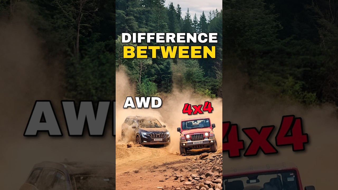 Difference between 4x4 & AWD System in Suv!!