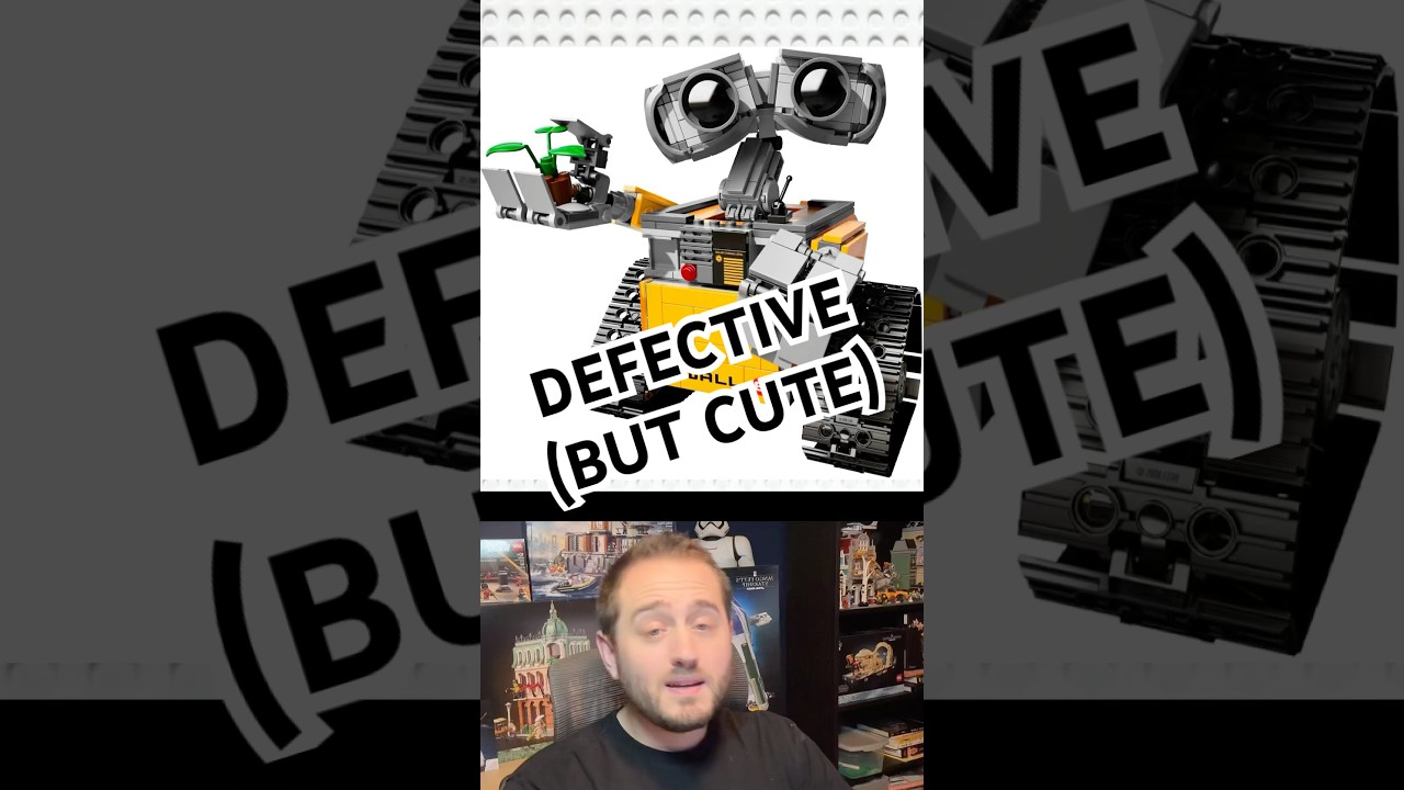 LEGO Wall E was broken 
