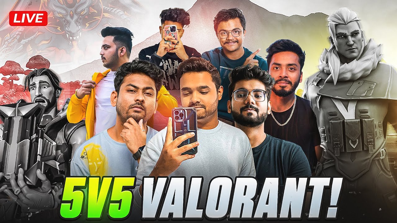 VALORANT 5v5 WITH H¥DRA l WILL BITTY DOMINATE TODAY? 🤨