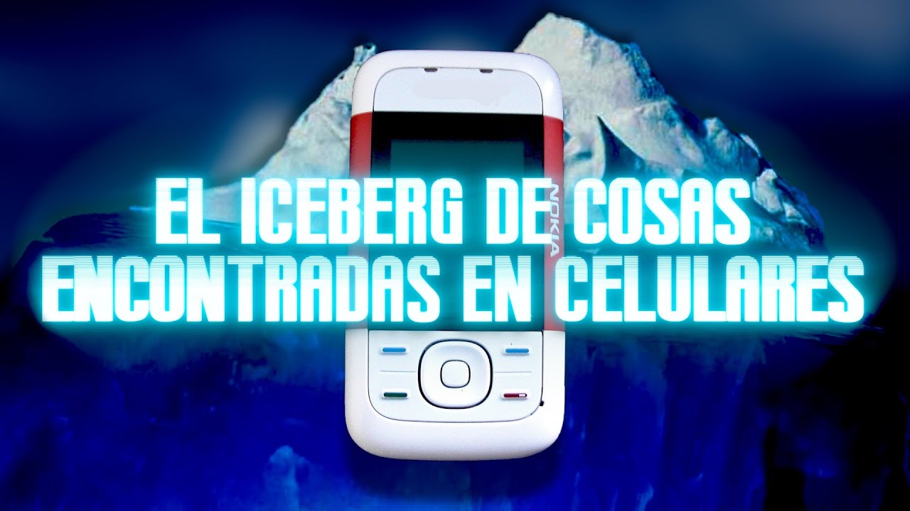 EL ICEBERG DE COSAS ENCONTRADAS EN CELULARES PERDIDOS