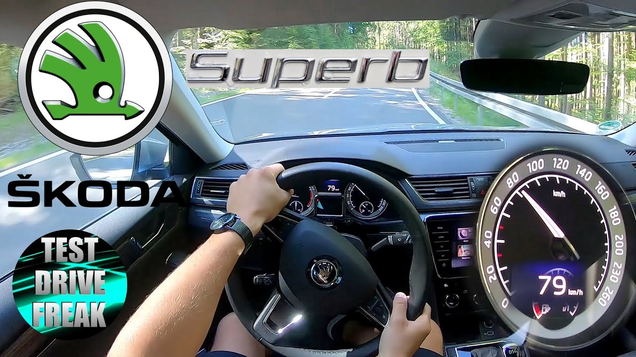 2020 Skoda Superb Combi 2.0 TSI 4x4 272 PS TOP SPEED AUTOBAHN DRIVE POV