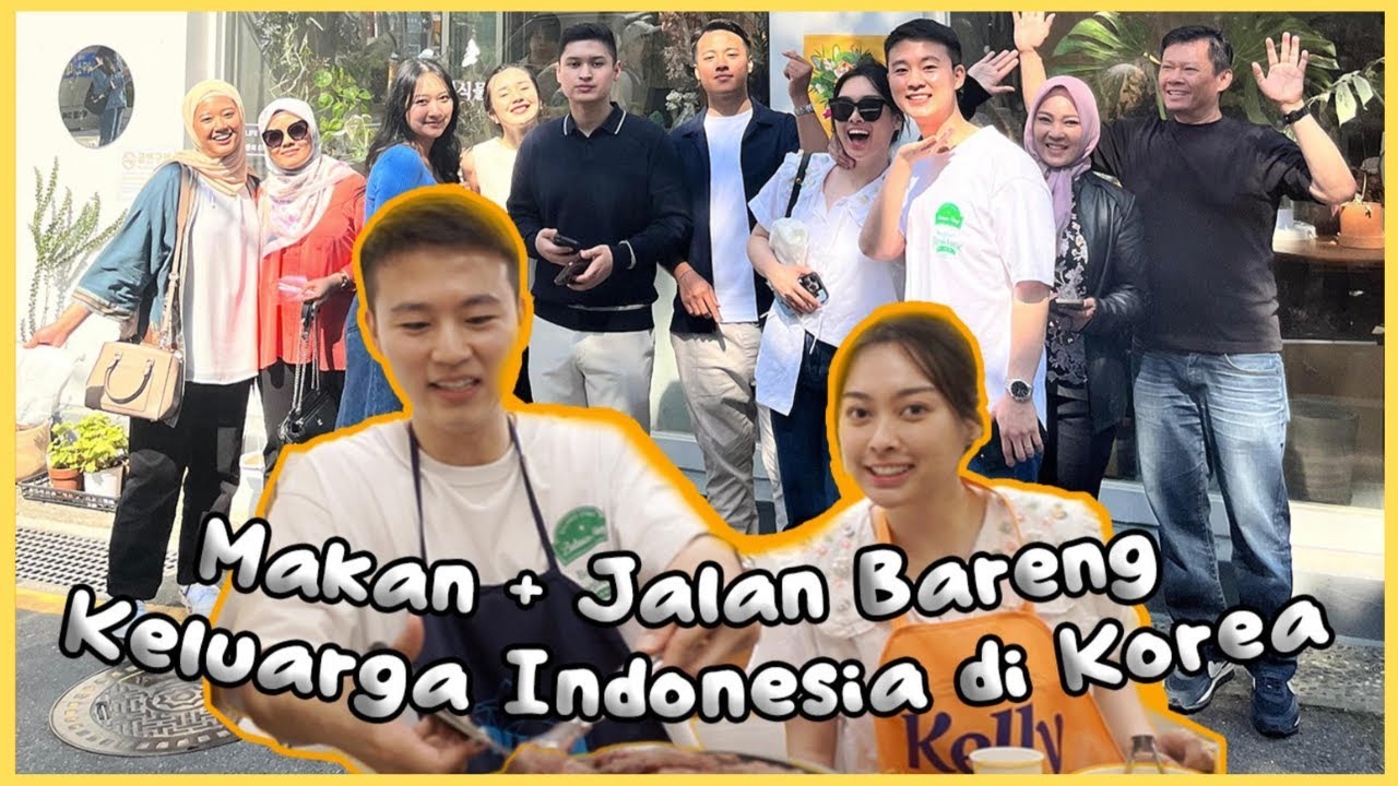 VLOG KELUARGA INDONESIA SEBELUM ACARA NGUNDUH MANTU DI KOREA 🇰🇷🇮🇩 KOK SEMUA BISA BAHASA KOREA YA?? 😄