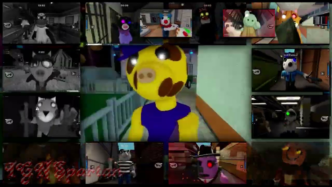 [Part 1] Roblox Piggy Jumpscares - Sparta Venom GSRE V2 Remix