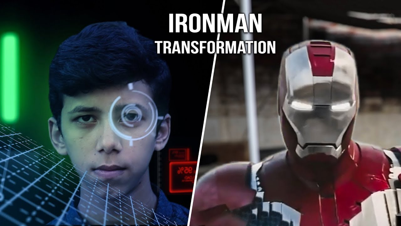 Iron Man Transformation in Real Life | A Short film VFX Test