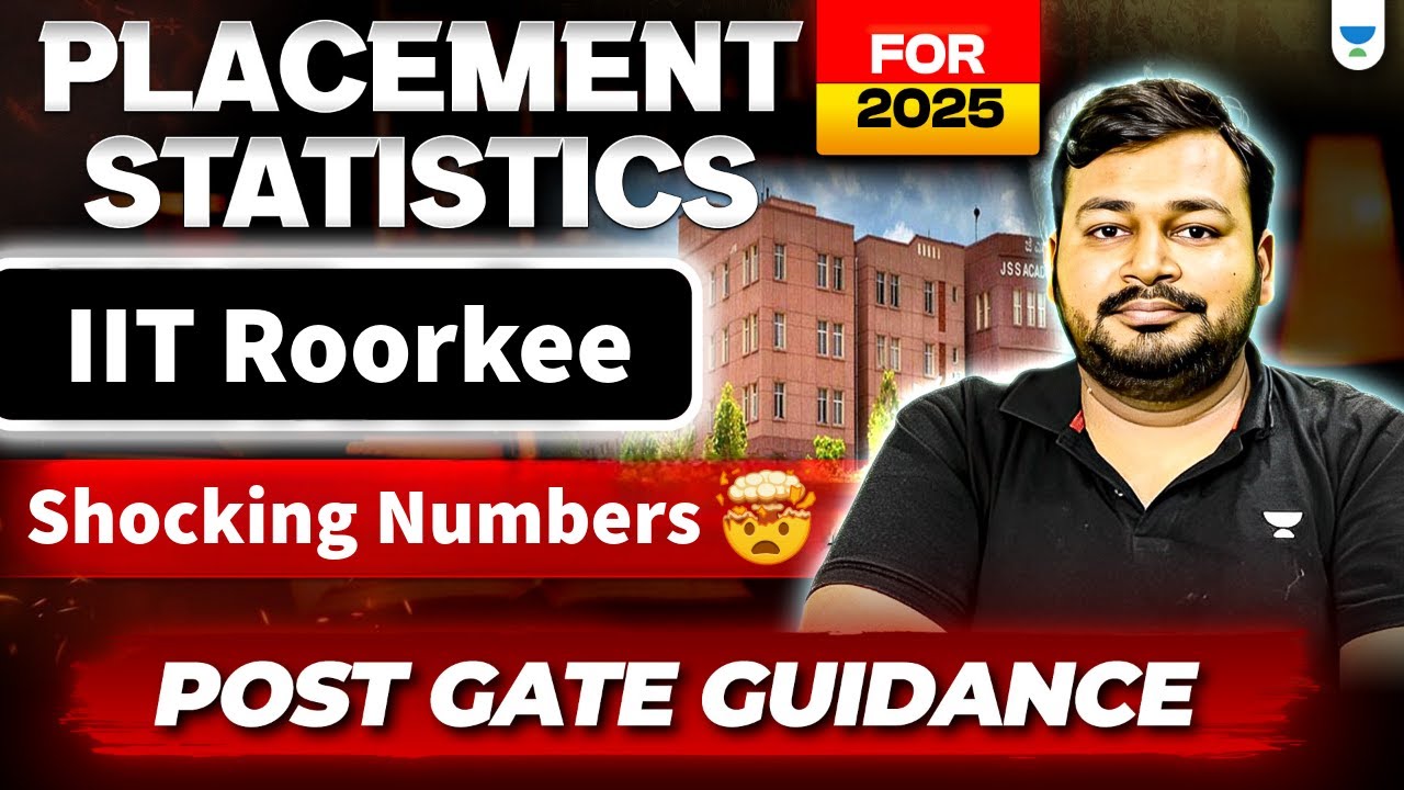 IIT Roorkee Placement Statistics 2025  | M.Tech in Chemical Engineering | Ankur Bansal