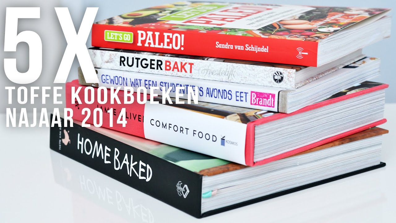 5x Toffe kookboeken van dit najaar