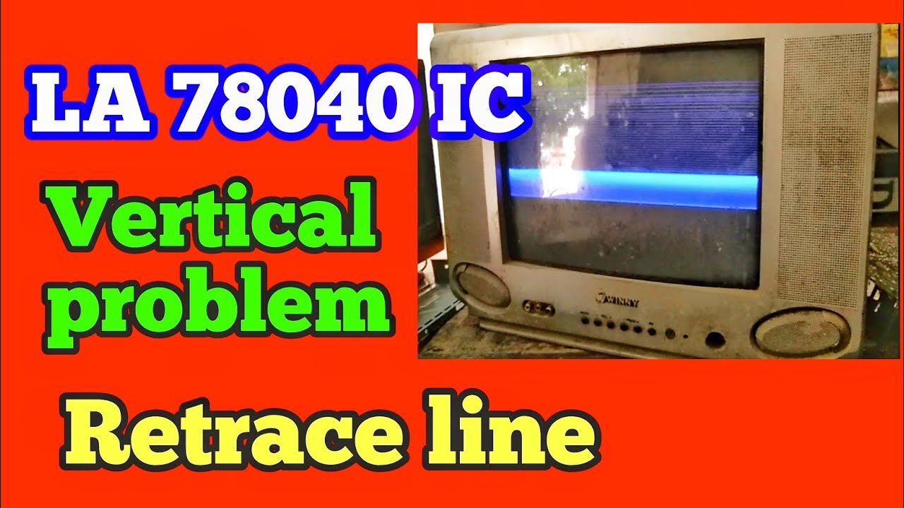 China kit vertical problem//vertical retrace line