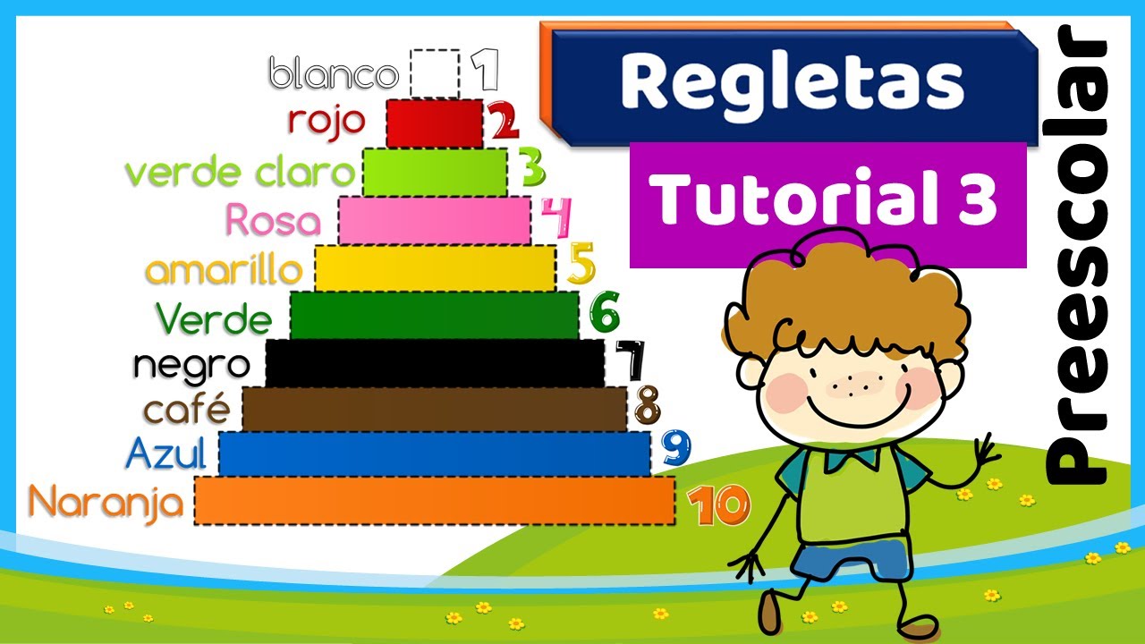 3. Equivalencia con regletas Cuisenaire. Descargar actividad para niños de  preescolar y primaria