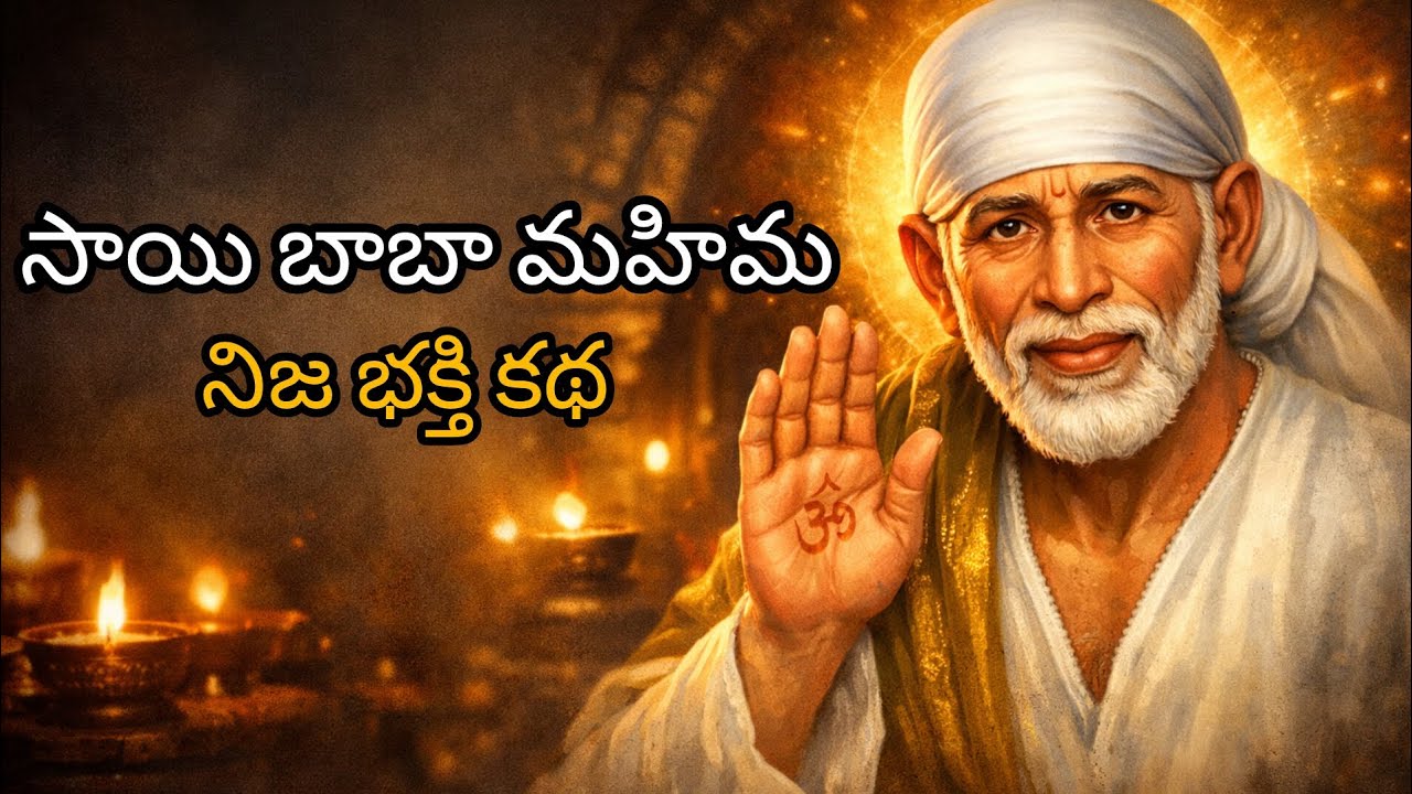 🌹సాయి బాబా మహిమ | నిజ భక్తి కథ 🙏