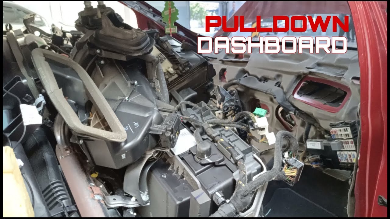 AIRCONDITION CLEANING FORD ECOSPORT PULLDOWN DASHBOARD